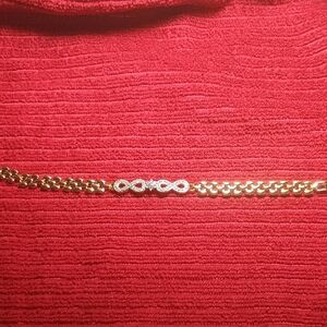 Elegant Gold Infinity Bracelet